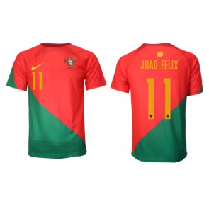 Portugal Joao Felix #11 Replika Hjemmebanetrøje VM 2022 Kortærmet